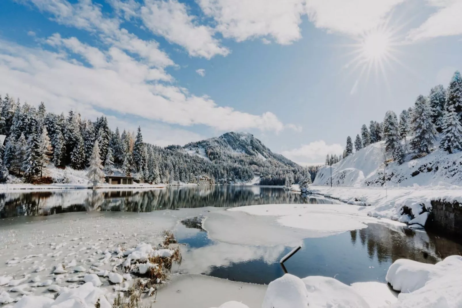 Alpenpark Turrach 14-Gebied winter 20km