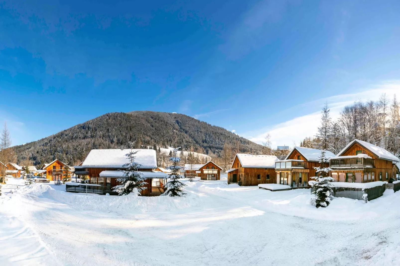 Almdorf Stadl 160-Gebied winter 1km