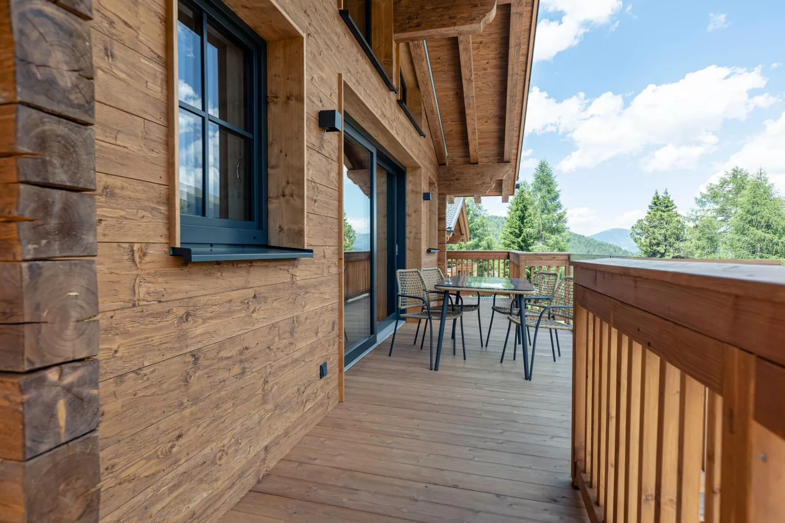 Turrach Lodges 1-Terrasbalkon