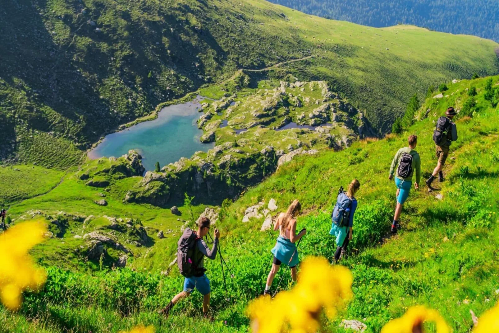 Turrach Lodges 2-Gebieden zomer 5km