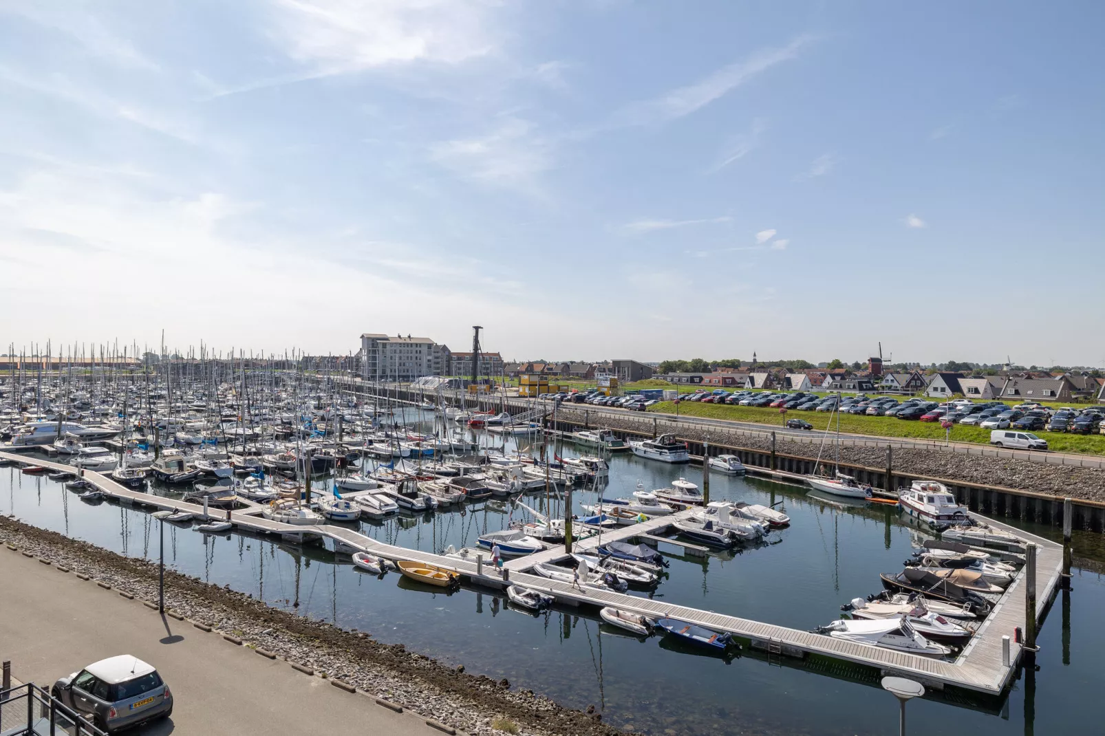 Luxe appartement Vista Maris - Havenweg 8-40  Sint-Annaland Oosterschelde-Uitzicht zomer