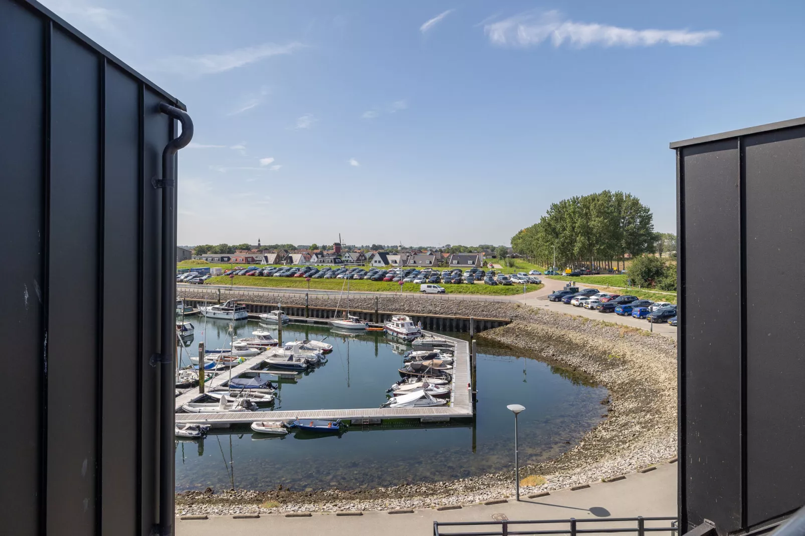 Luxe appartement Vista Maris - Havenweg 8-40  Sint-Annaland Oosterschelde-Uitzicht zomer