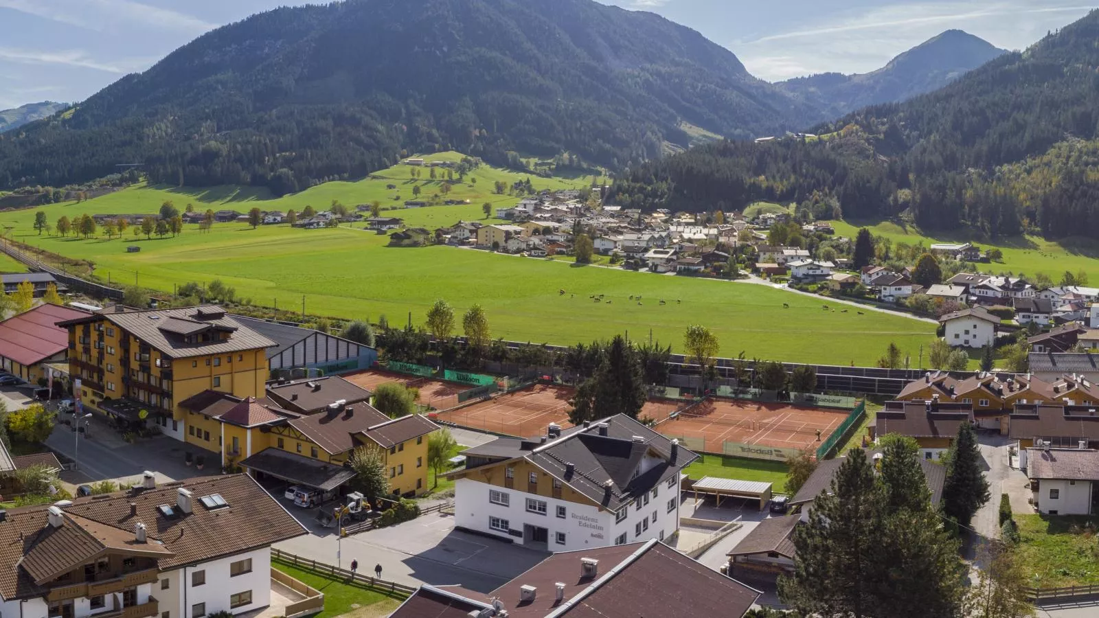 Edelalm Residenz Top 7-Gebieden zomer 1km