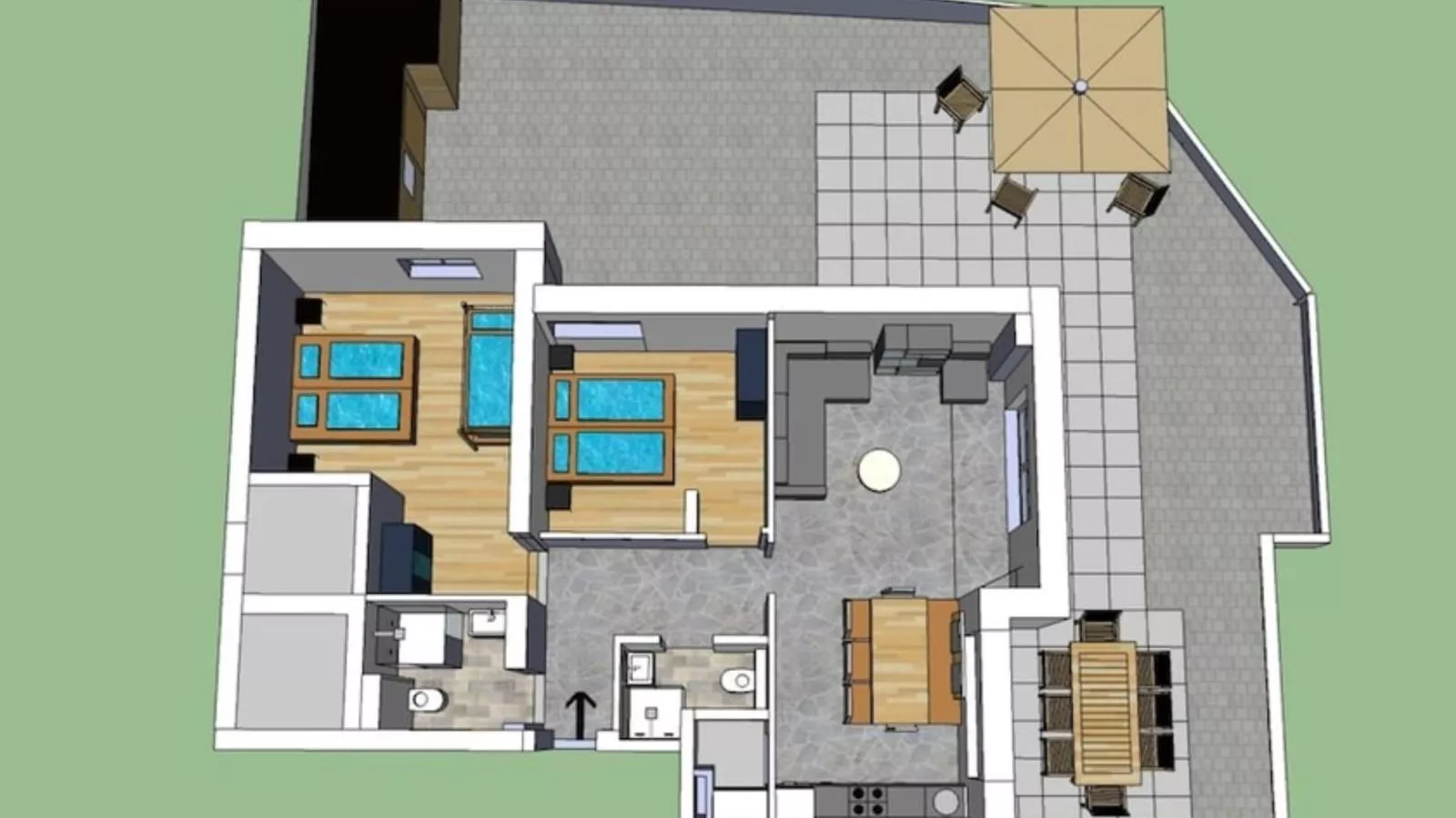 Edelalm Residenz Top 7-Plattegrond