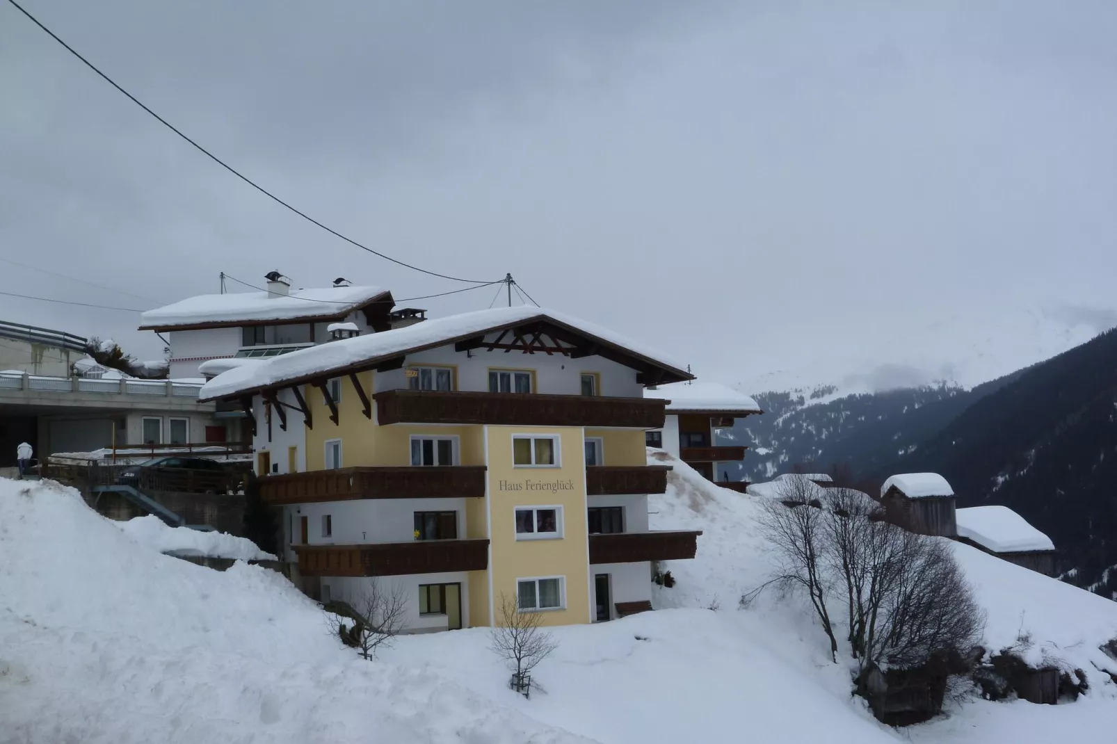 Haus Ferienglück-Exterieur winter