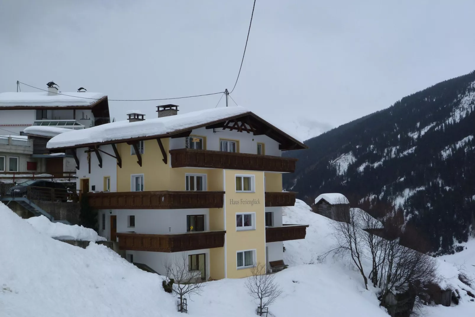 Haus Ferienglück-Exterieur winter