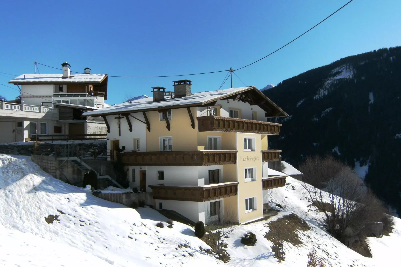 Haus Ferienglück-Exterieur winter