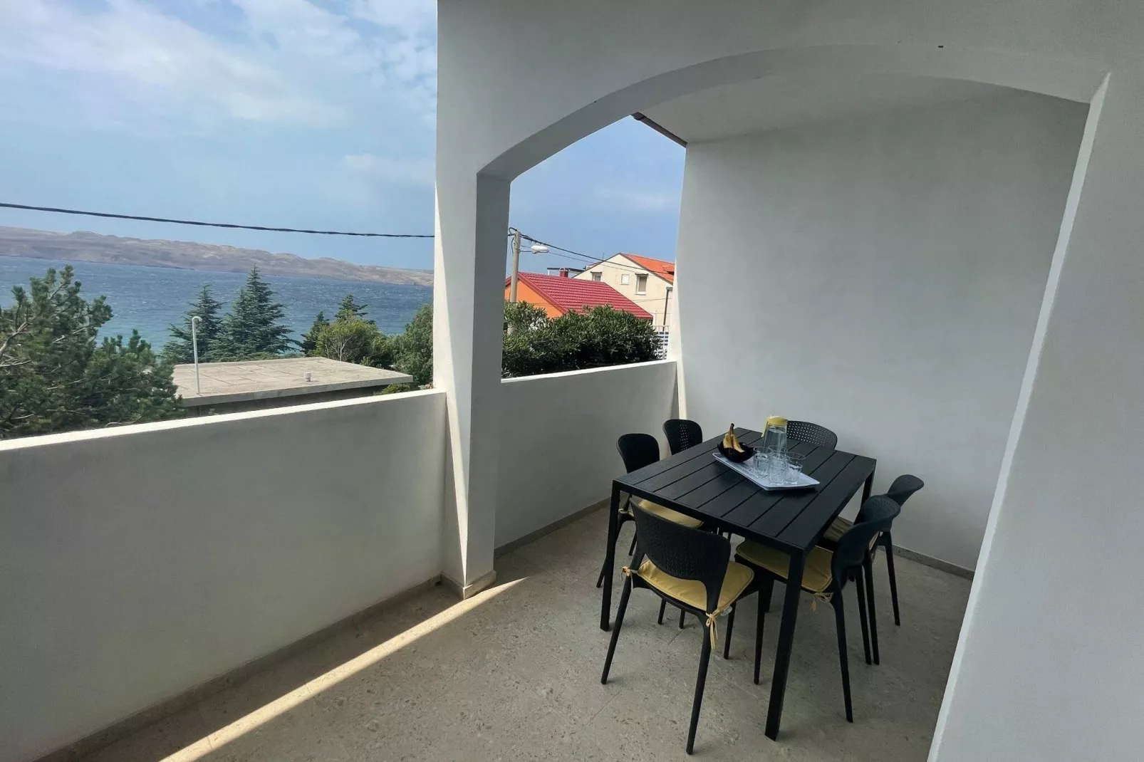 Apartments Sun 4 You - Two Bedroom Apartment with Balcony and Sea View (Apartment 2)-Terrasbalkon