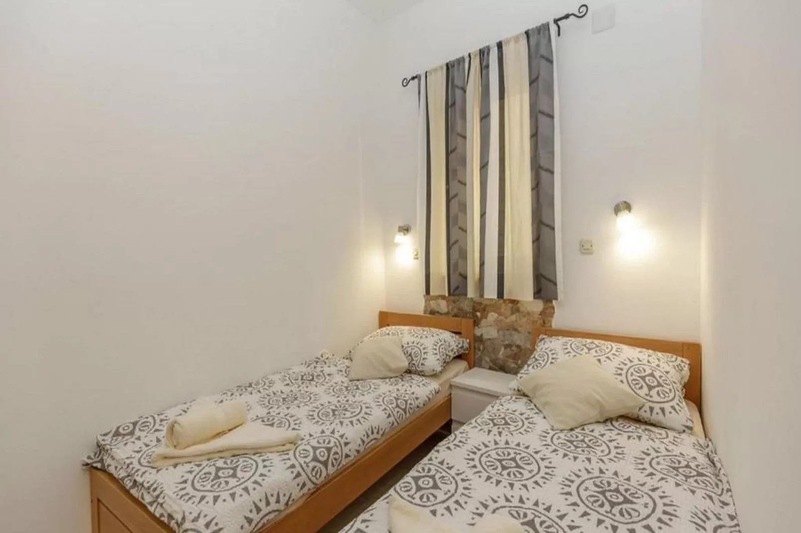 Apartment Senj - Superior Two bedroom Apartment with Terrace-Slaapkamer