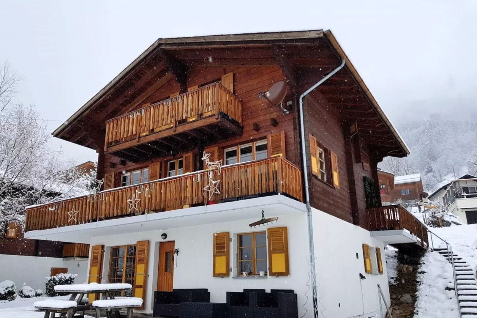 Chalet Verrel - boven-Exterieur winter