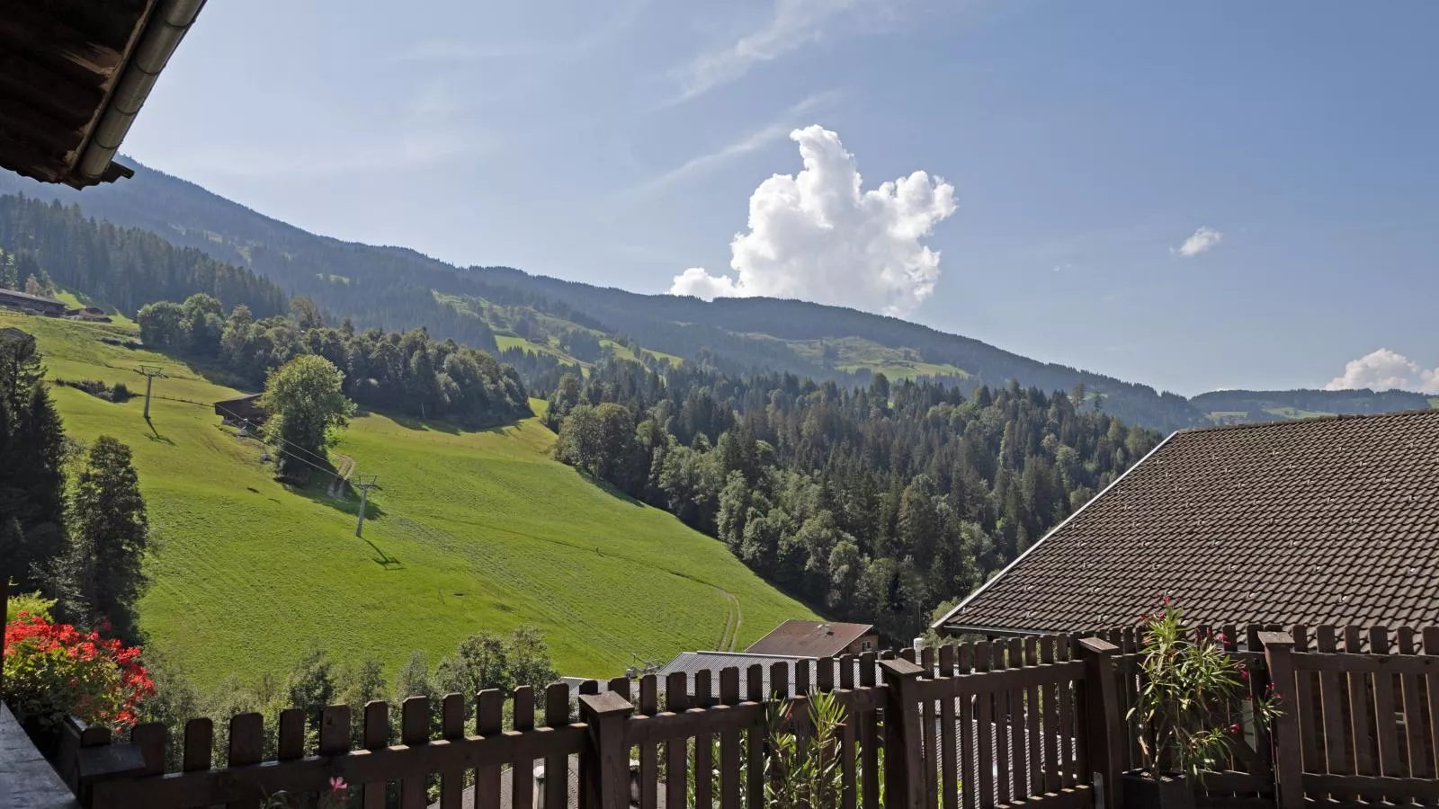 Gondelblick-Uitzicht zomer