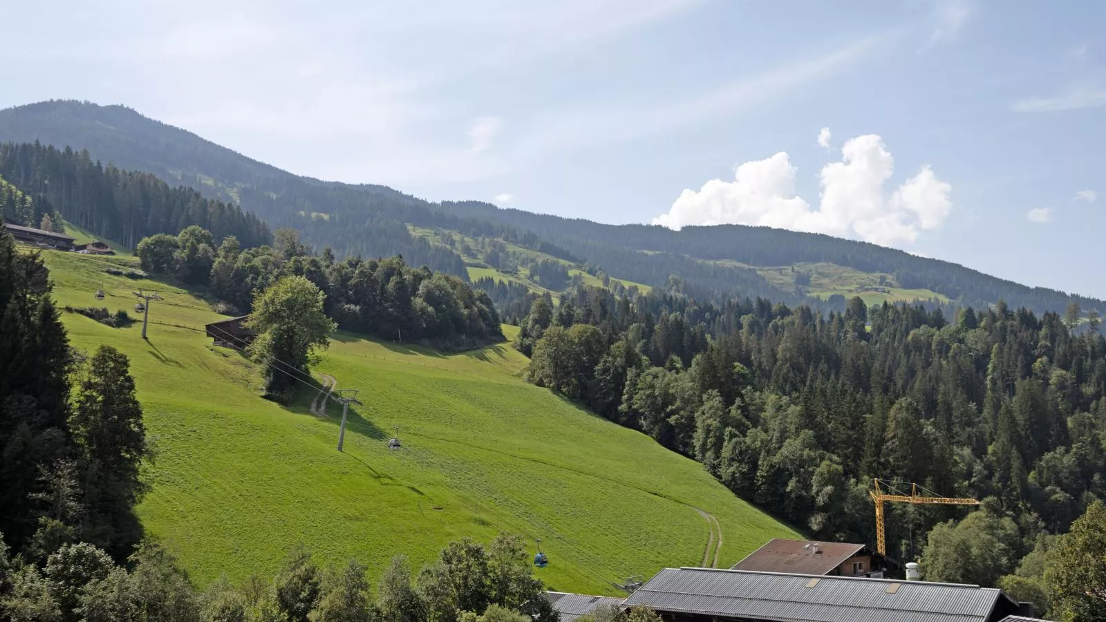 Gondelblick-Uitzicht zomer