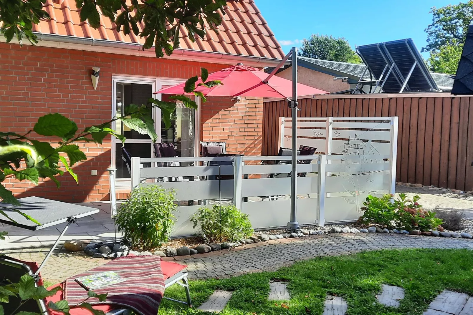 Ferienhaus Sternchen - Insel Rügen-Terrasbalkon