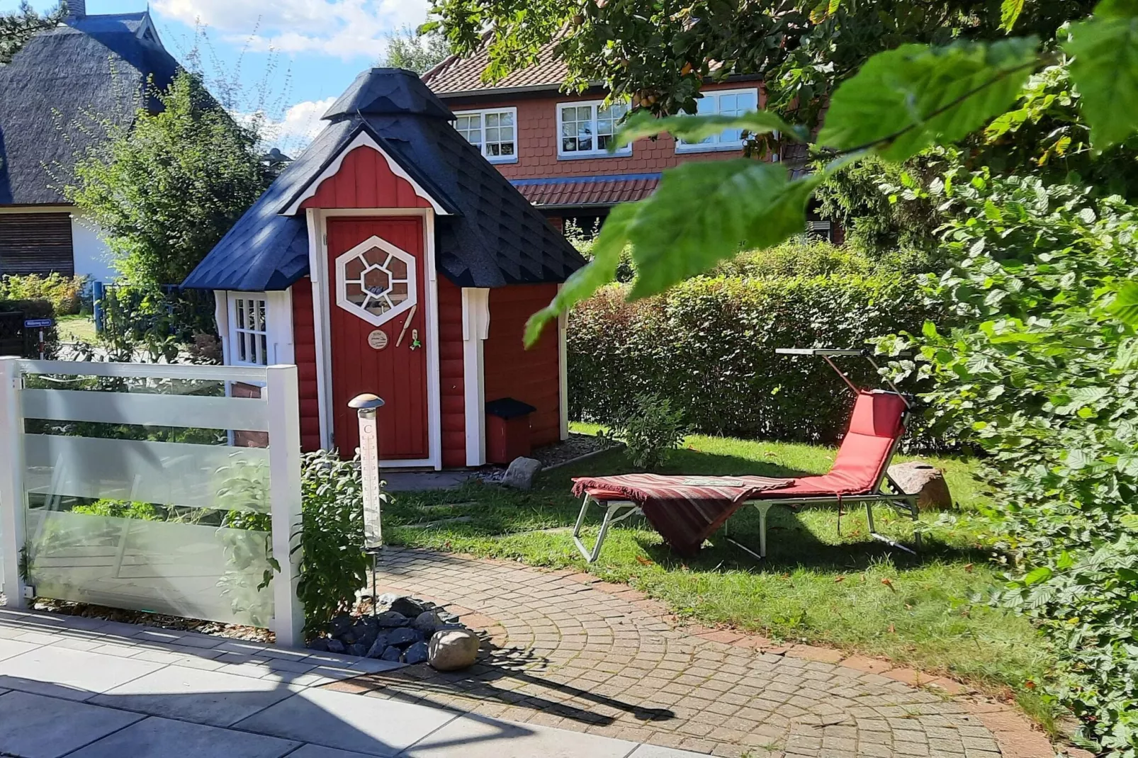 Ferienhaus Sternchen - Insel Rügen-Terrasbalkon