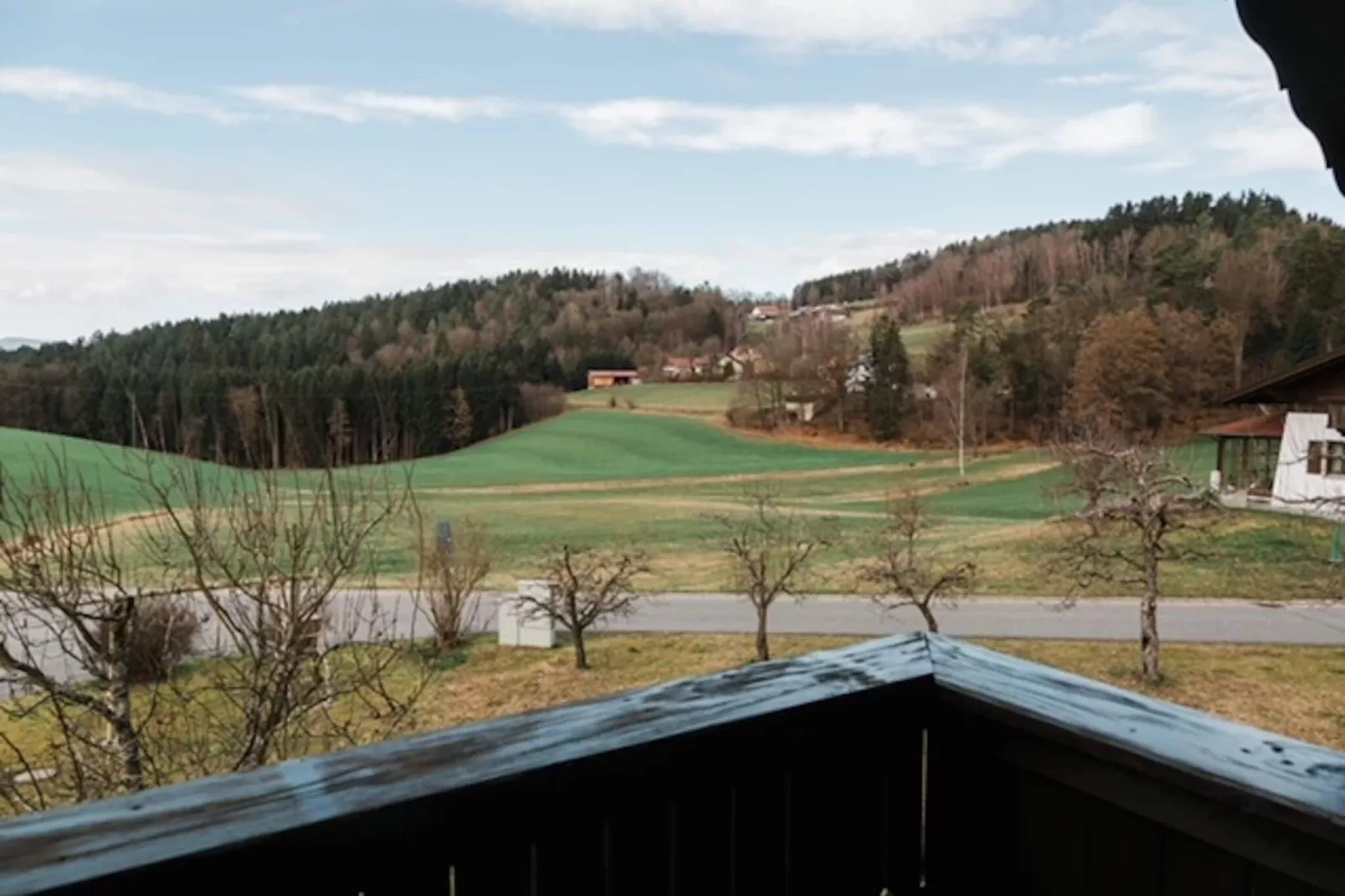 Bayerischer Wald-Uitzicht zomer