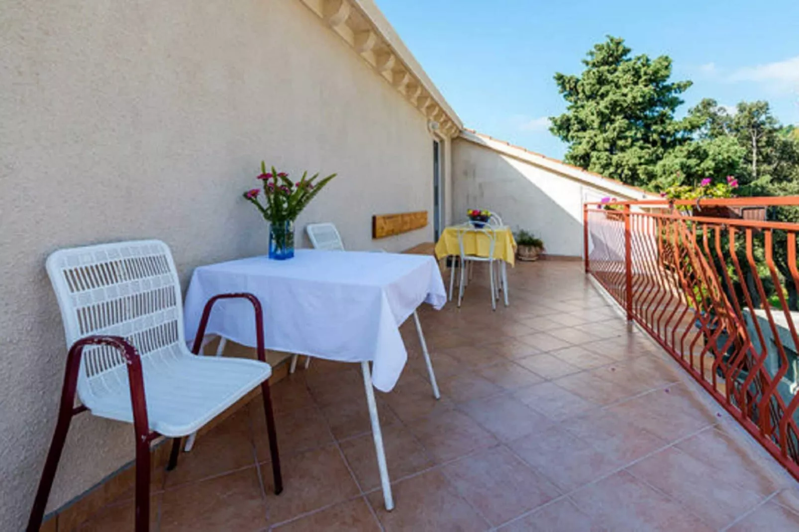 Guest House Fontana - Standard One Bedroom Apartment with Balcony and Sea View-Terrasbalkon