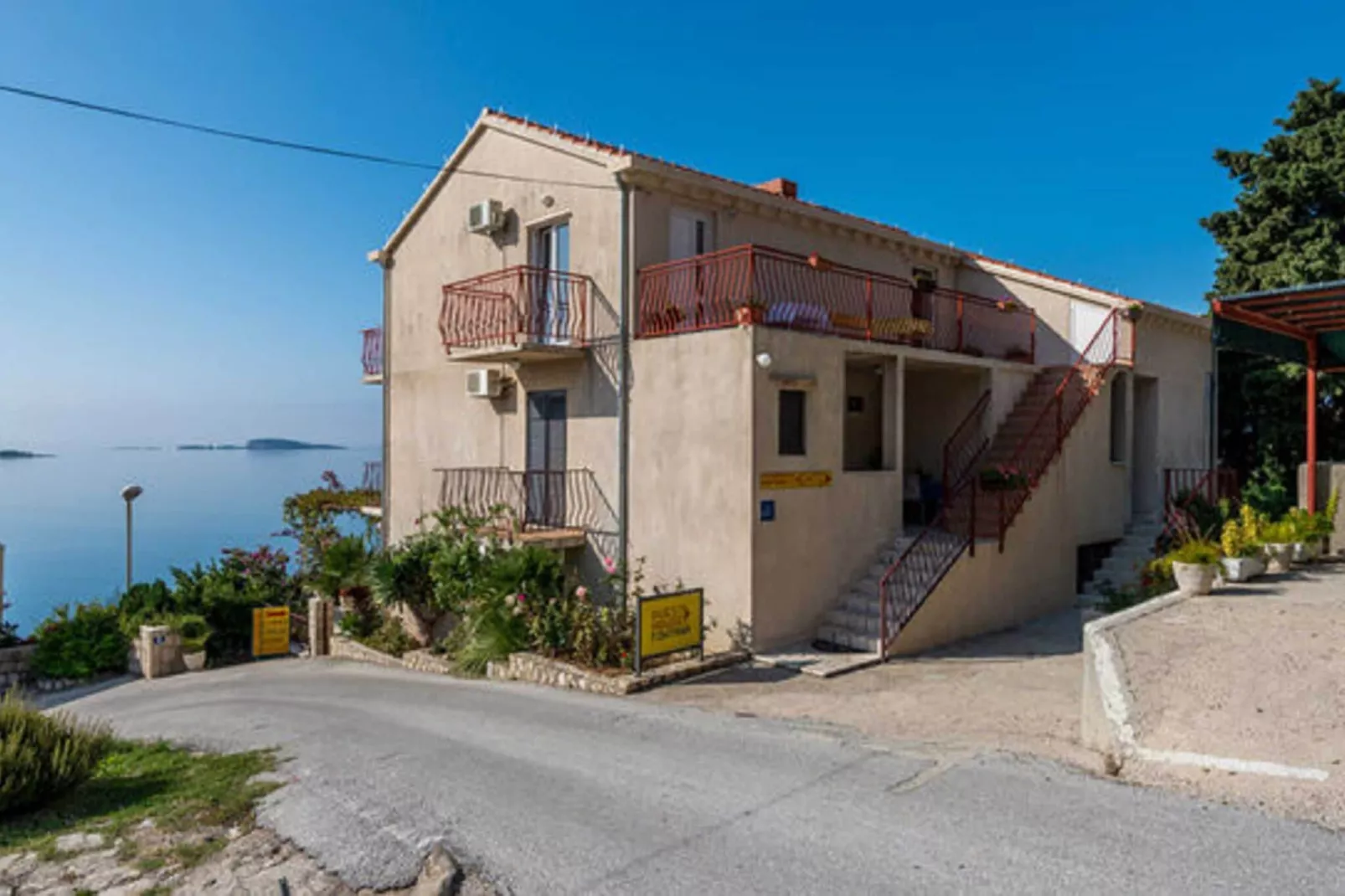 Guest House Fontana - Superior Studio with Sea View (2 Adults)-Buitenlucht