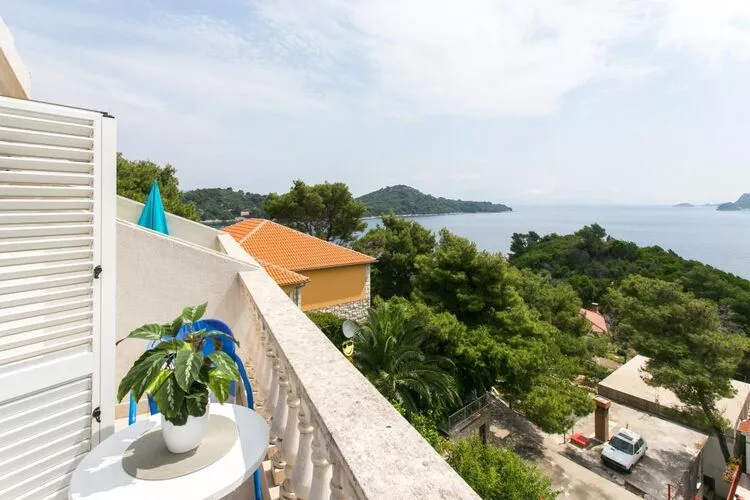 Apartments Laura Mljet - Comfort One Bedroom Apartment with Balcony and Sea View-Uitzicht