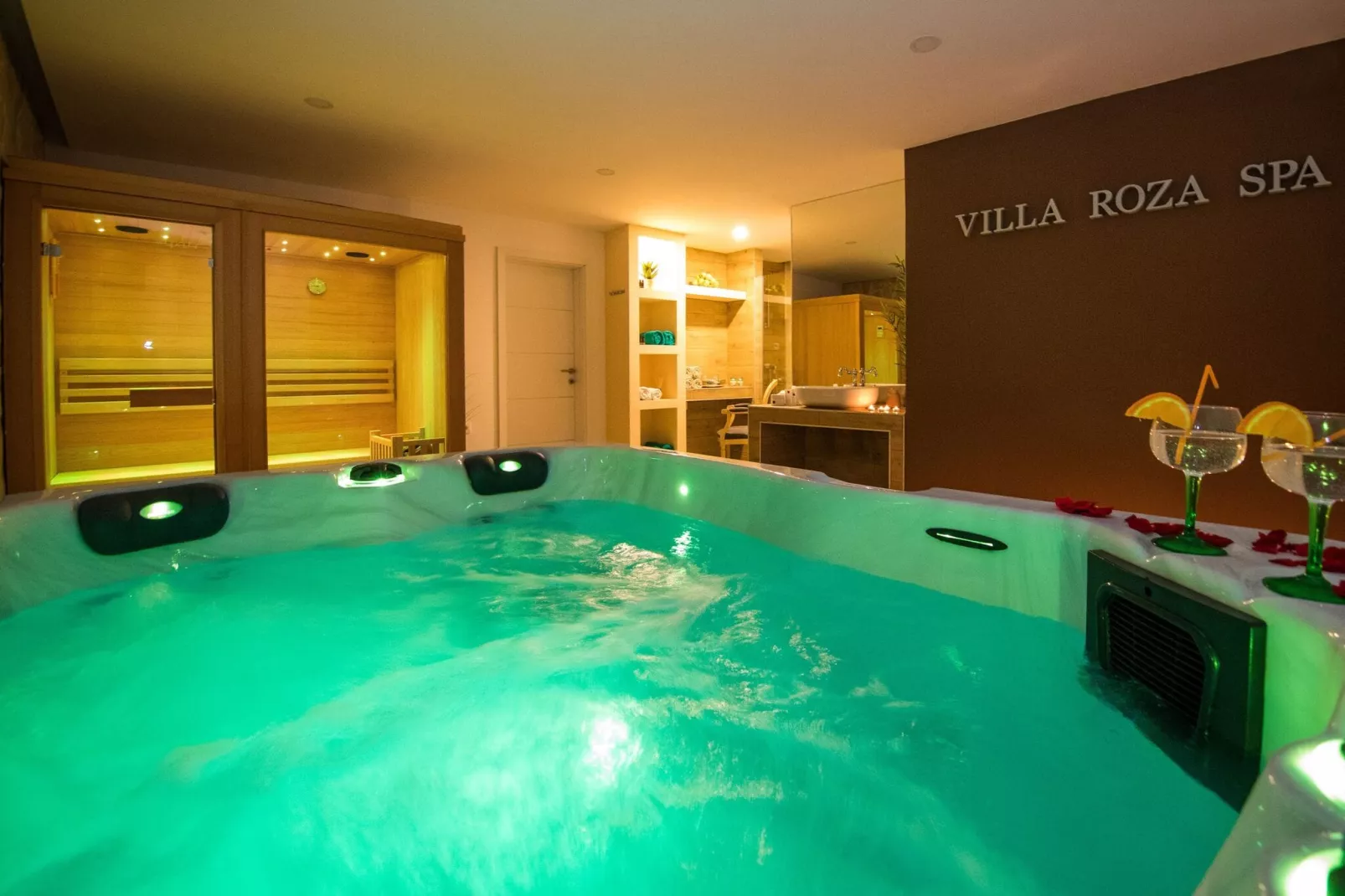 Villa Roza - One-Bedroom Apartment-Sauna