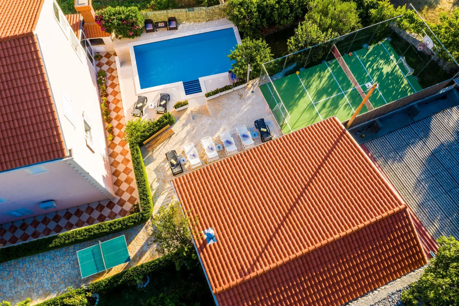 Villa Mateo - Three Bedroom Apartment with Terrace and Private Pool-Uitzicht