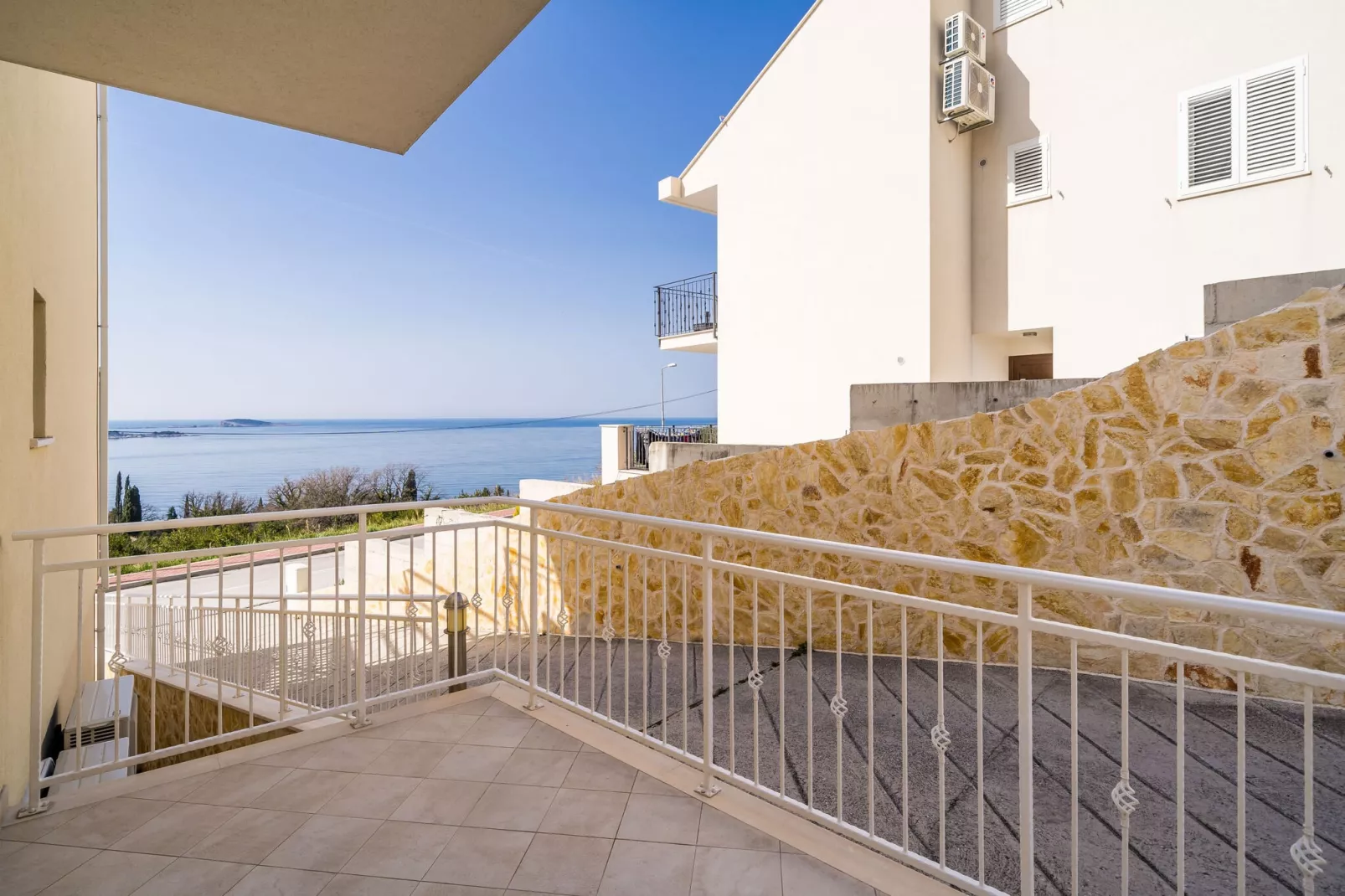 Villa Samba - Two-Bedroom Apartment with Terrace and Sea View - A4+2-Uitzicht