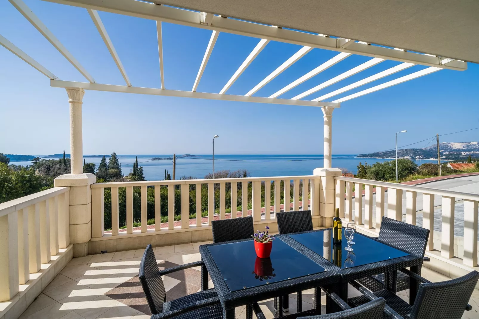 Villa Samba - Two-Bedroom Apartment with Terrace and Sea View - A4+2-Uitzicht