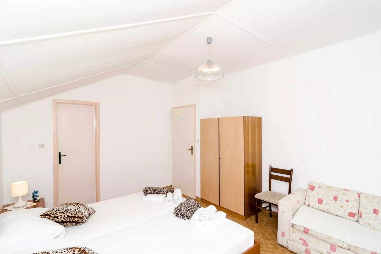 Guest House Daniela - Superior Double Room with Sea View - SOBA 6-Slaapkamer