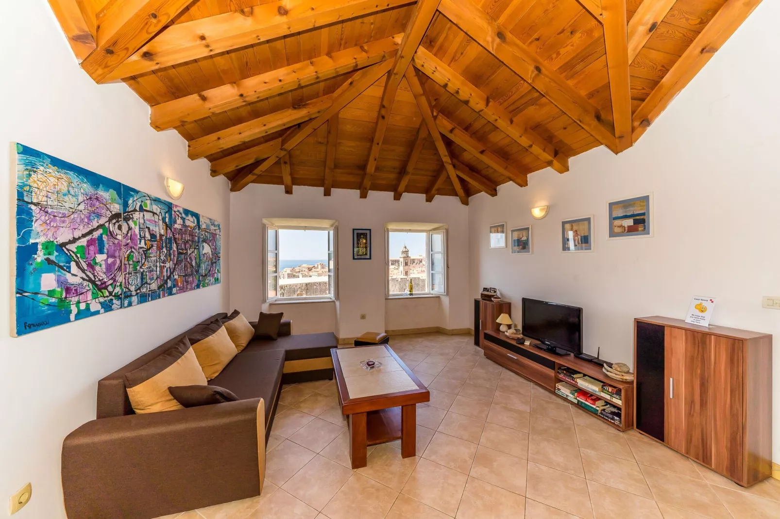 Apartments Casa Vanna - Three-Bedroom Apartment with Terrace and Sea View