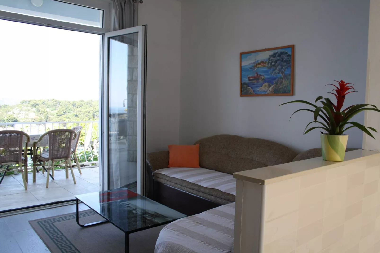 Apartments Matea - Two-Bedroom Apartment with Sea View and Balcony  - (Štikovica)