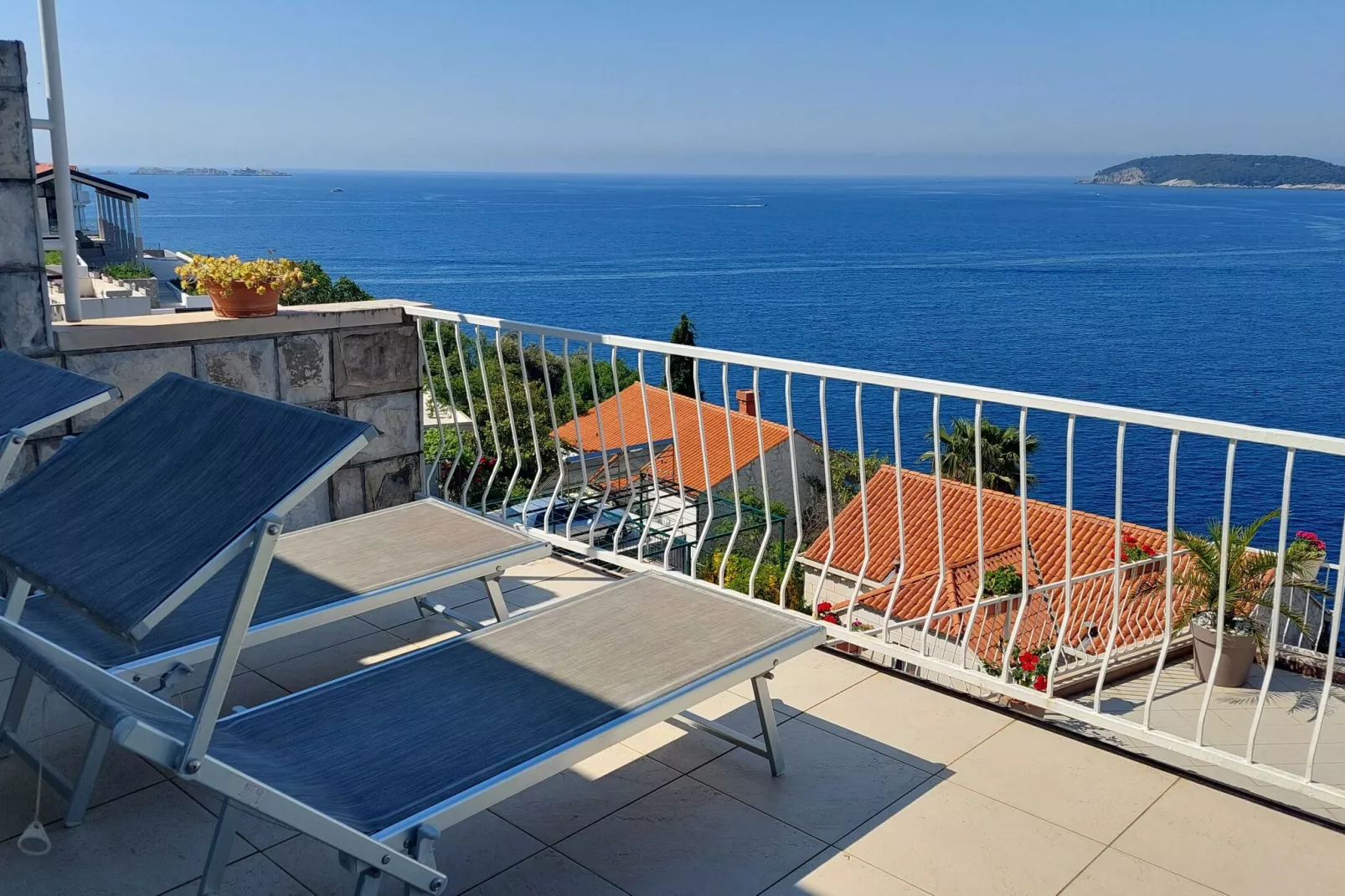 Apartments Matea - Two-Bedroom Apartment with Sea View and Balcony  - (Štikovica)-Terras