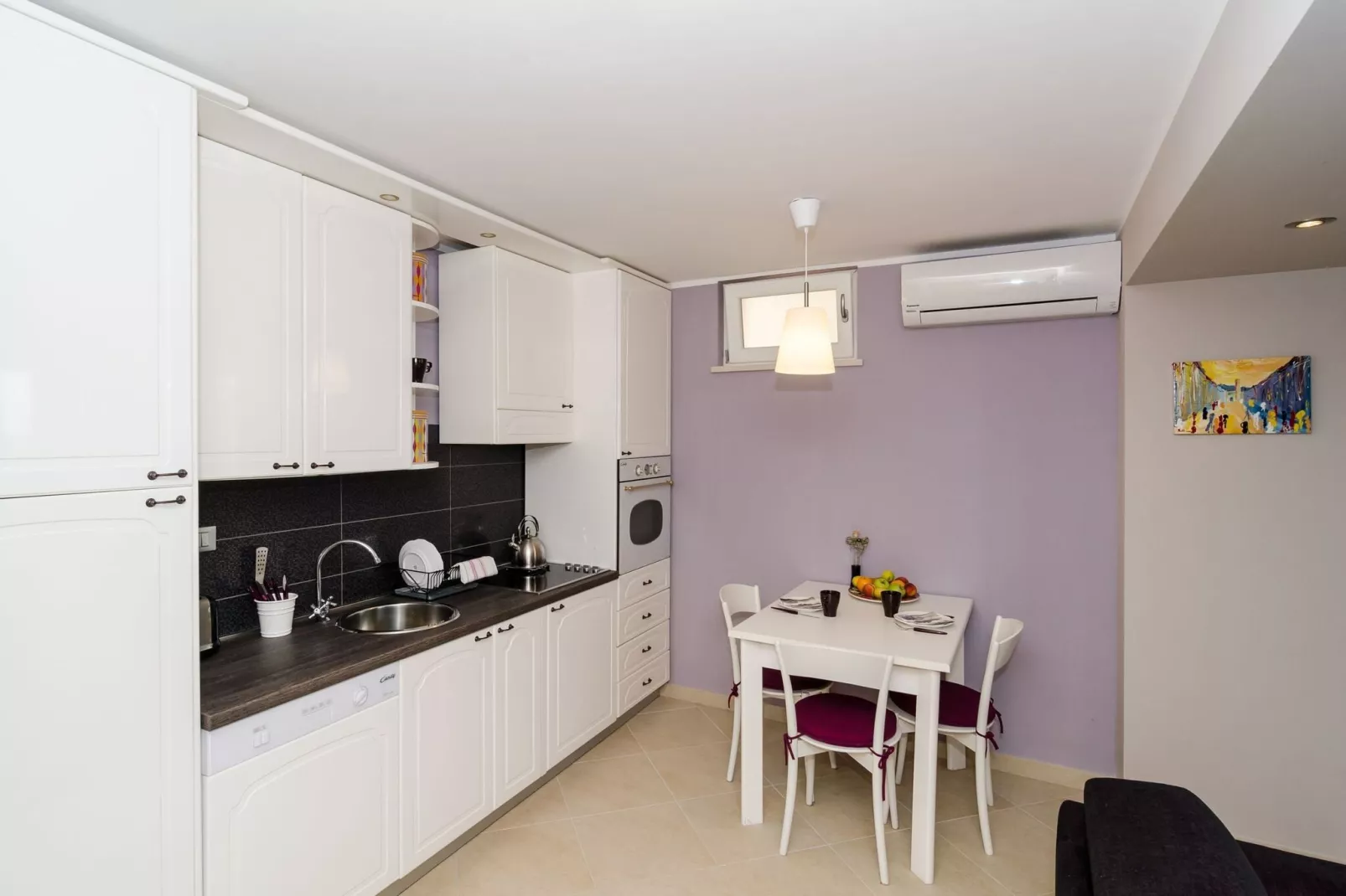 Apartments Gaura - Comfort One-Bedroom Apartment with Terrace-Keuken