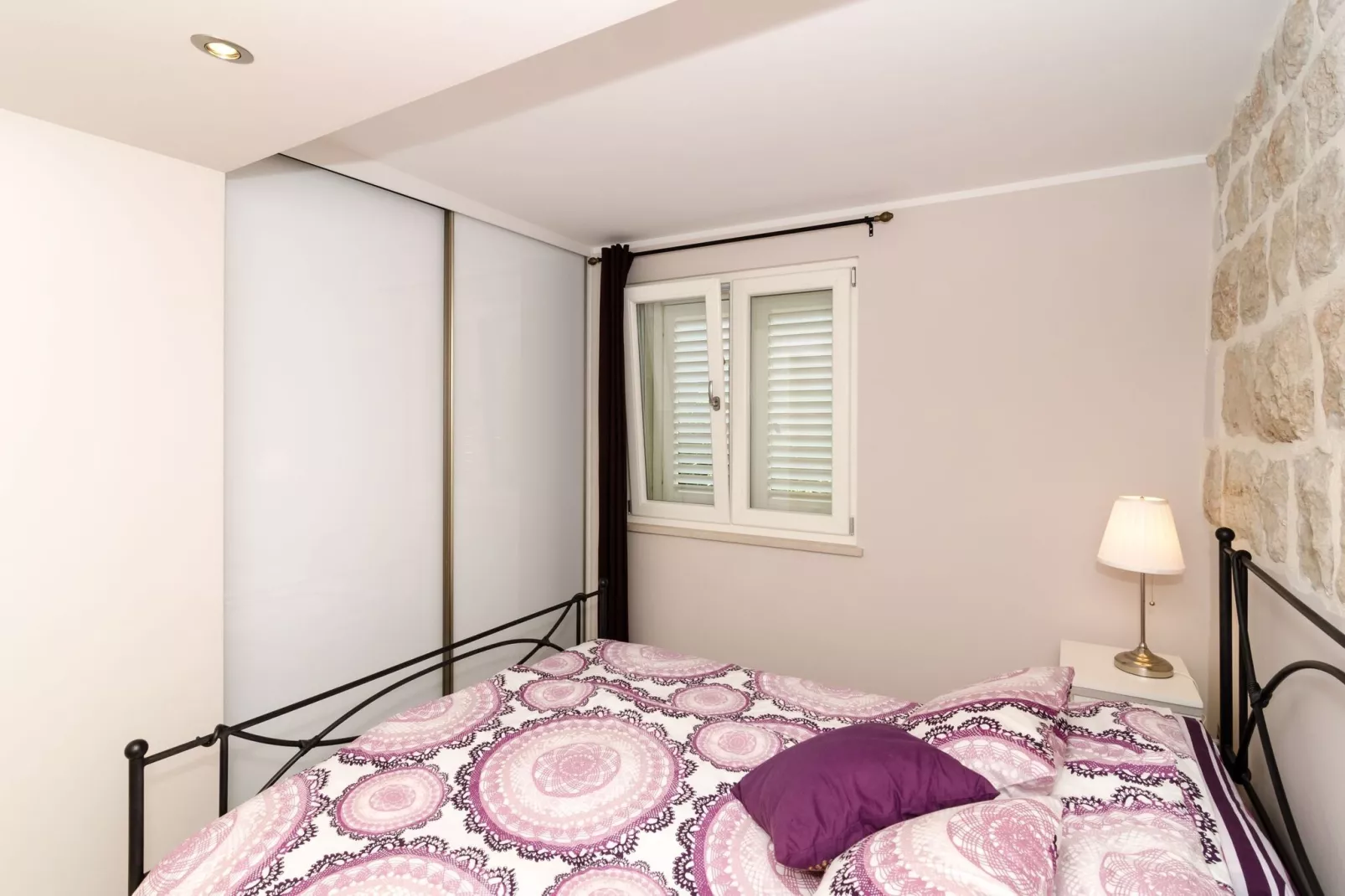 Apartments Gaura - Comfort One-Bedroom Apartment with Terrace-Slaapkamer