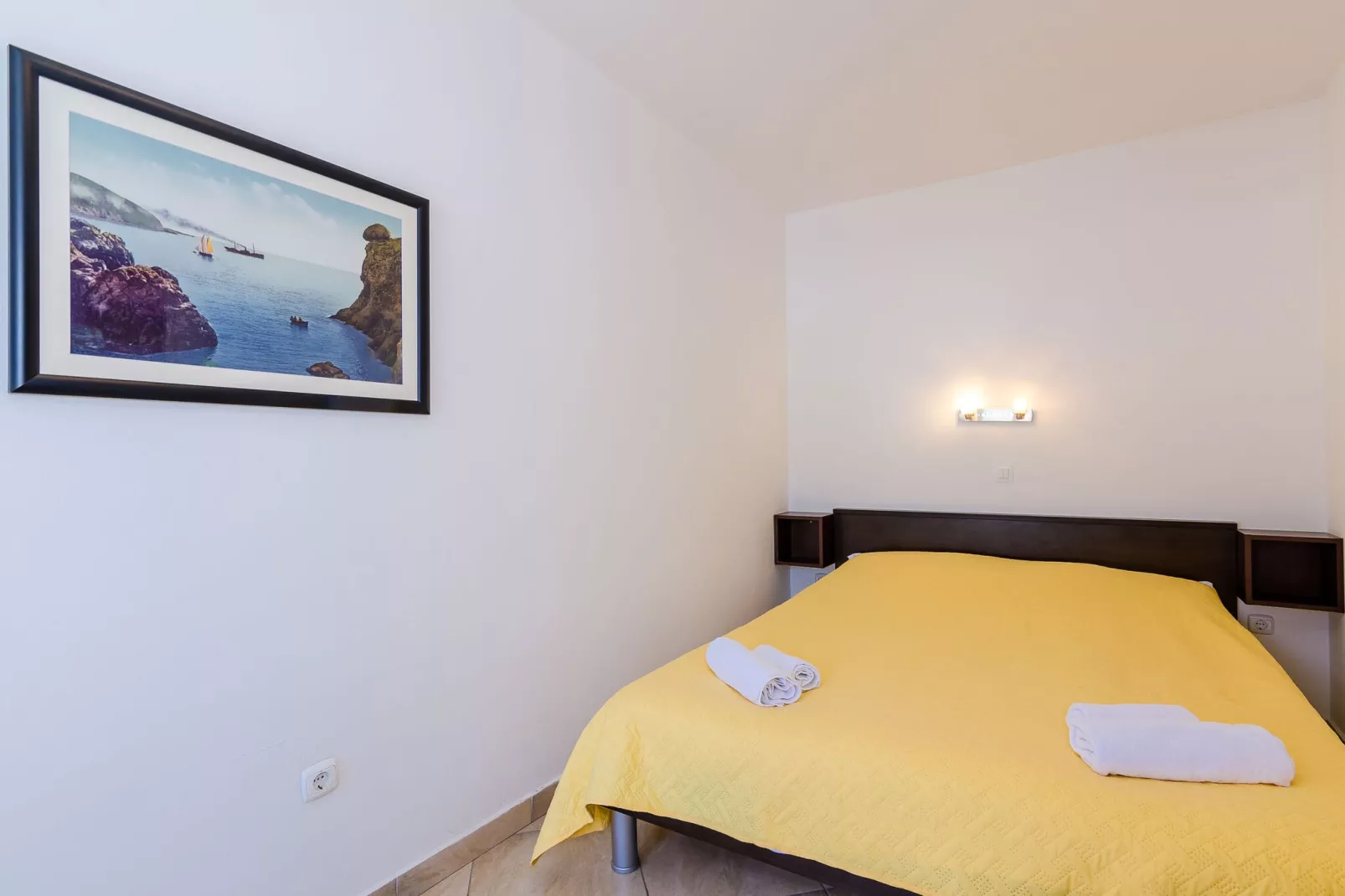 Orka Apartments - Apartment (2 Adults + 1 Child)-Slaapkamer