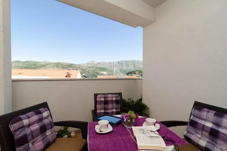 Apartments Ira - Two-Bedroom Apartment with Balcony-Terrasbalkon