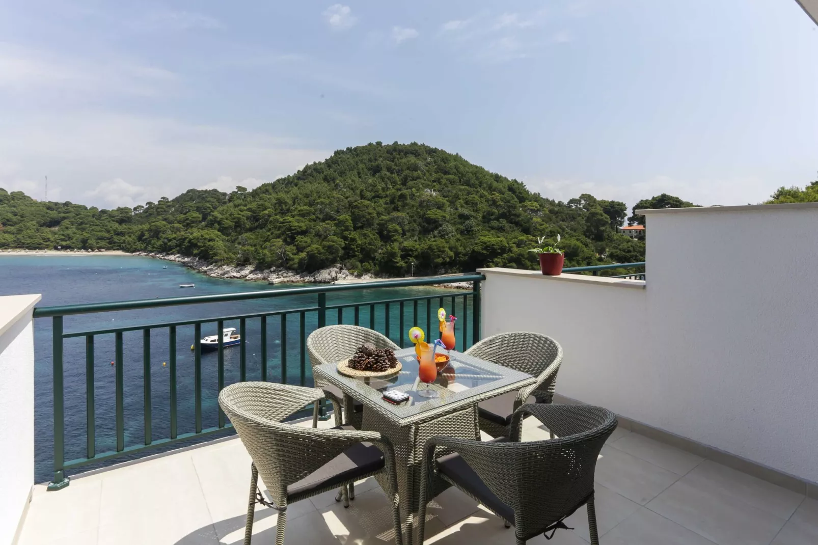 Apartments Posta - Comfort One-Bedroom Apartment with Terrace and Sea View - Apartman 6