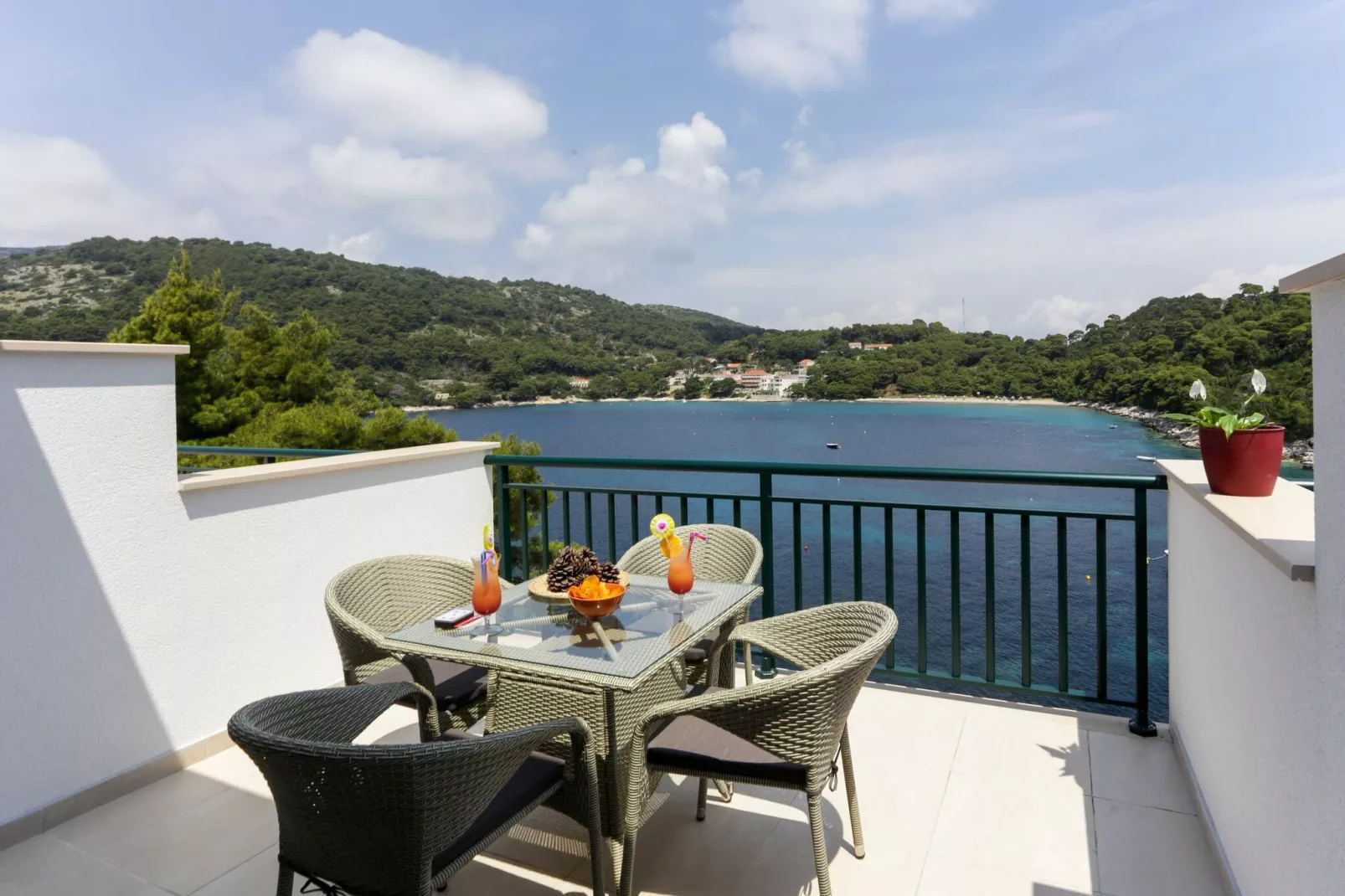 Apartments Posta - Comfort One-Bedroom Apartment with Terrace and Sea View - Apartman 6-Uitzicht