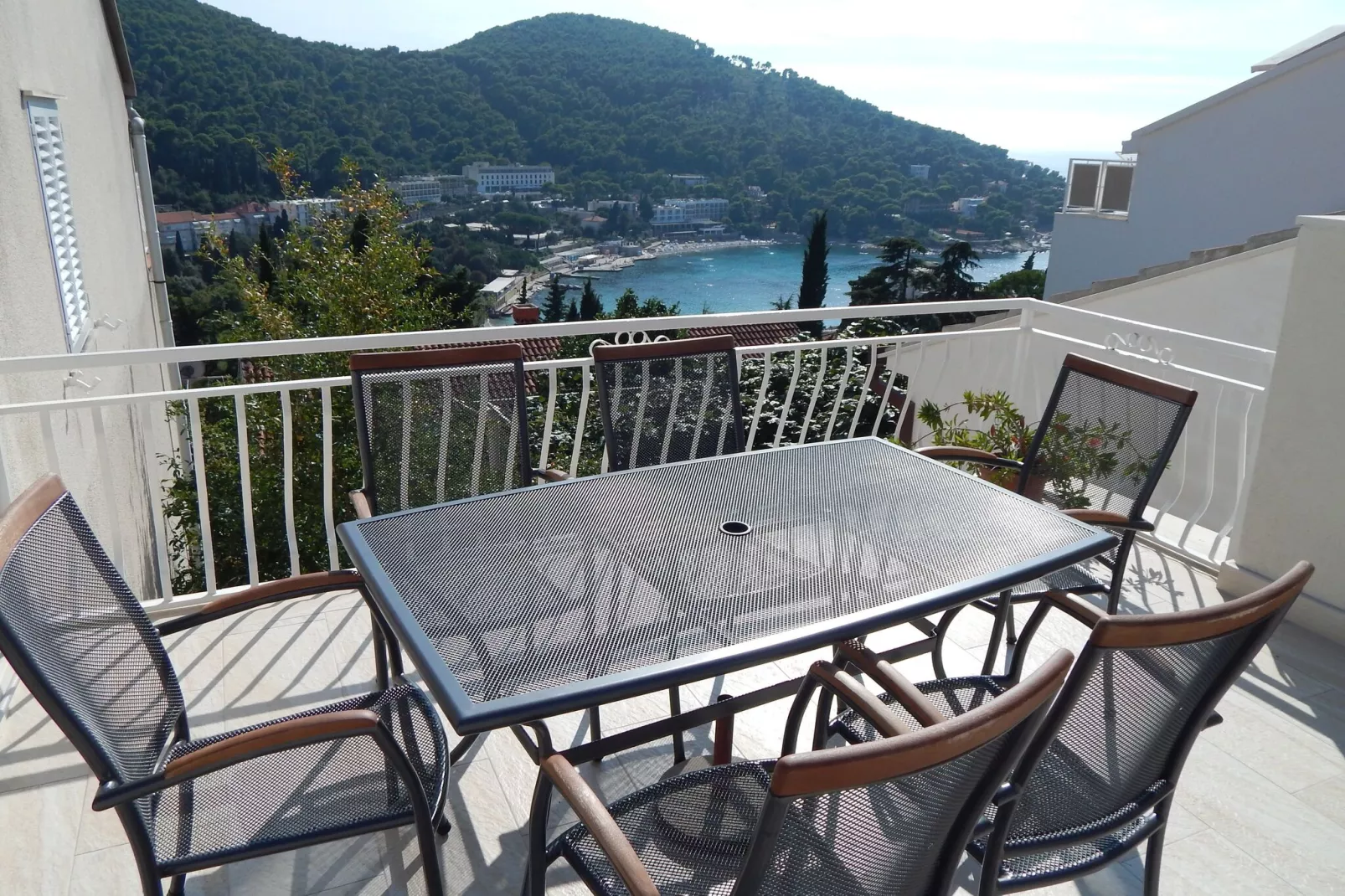 Apartments Lucija - Three Bedroom Apartment with Terrace and Sea View-Terras