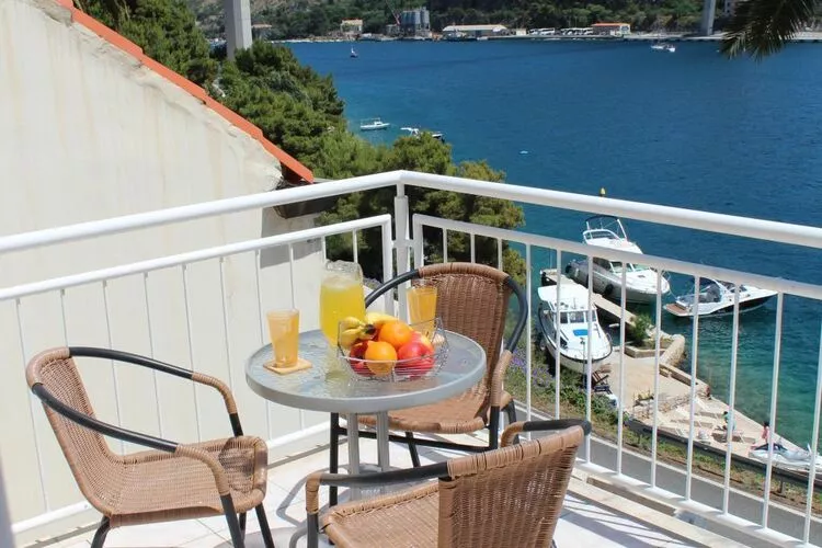 Apartments Lozica - Studio Apartment  with Terrace and Sea View-Terras