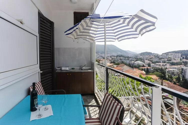 Lapad View Apartments - Double Room with Balcony and Sea View