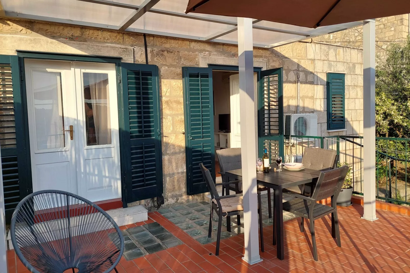 Apartment Saul Cavtat  - One Bedroom Apartment with Terrace and Sea View-Terras