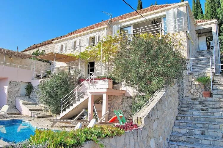 Villa Tony - Five Bedroom Villa with Terrace, Swimming Pool and Sea View-Buitenlucht