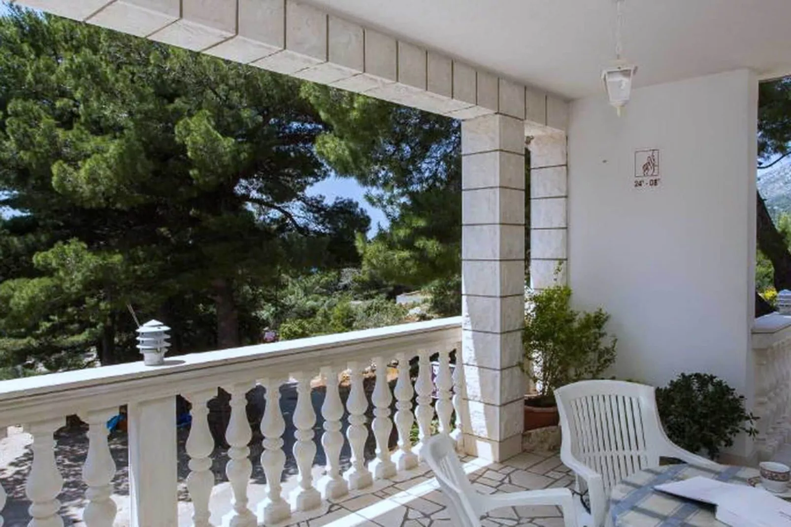 Apartments Villa Dingač-Borak - Comfort Two Bedroom Apartment with Balcony No.6-Terrasbalkon