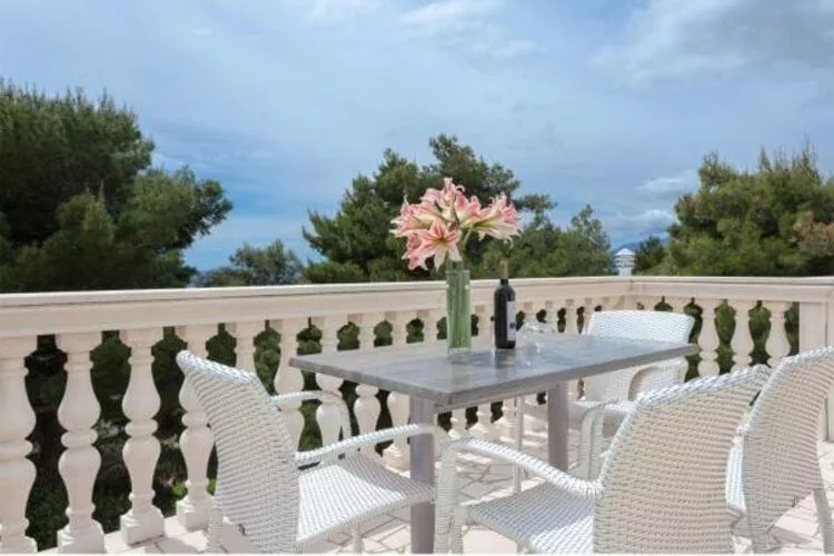 Apartments Villa Dingač - Borak - Two Bedroom Apartment with Balcony and Sea View (Silver)-Terrasbalkon