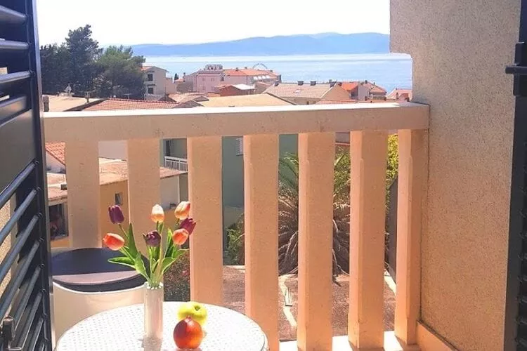 Apartments Villa Angela - Studio Apartment with Balcony and Sea View (Dajana)