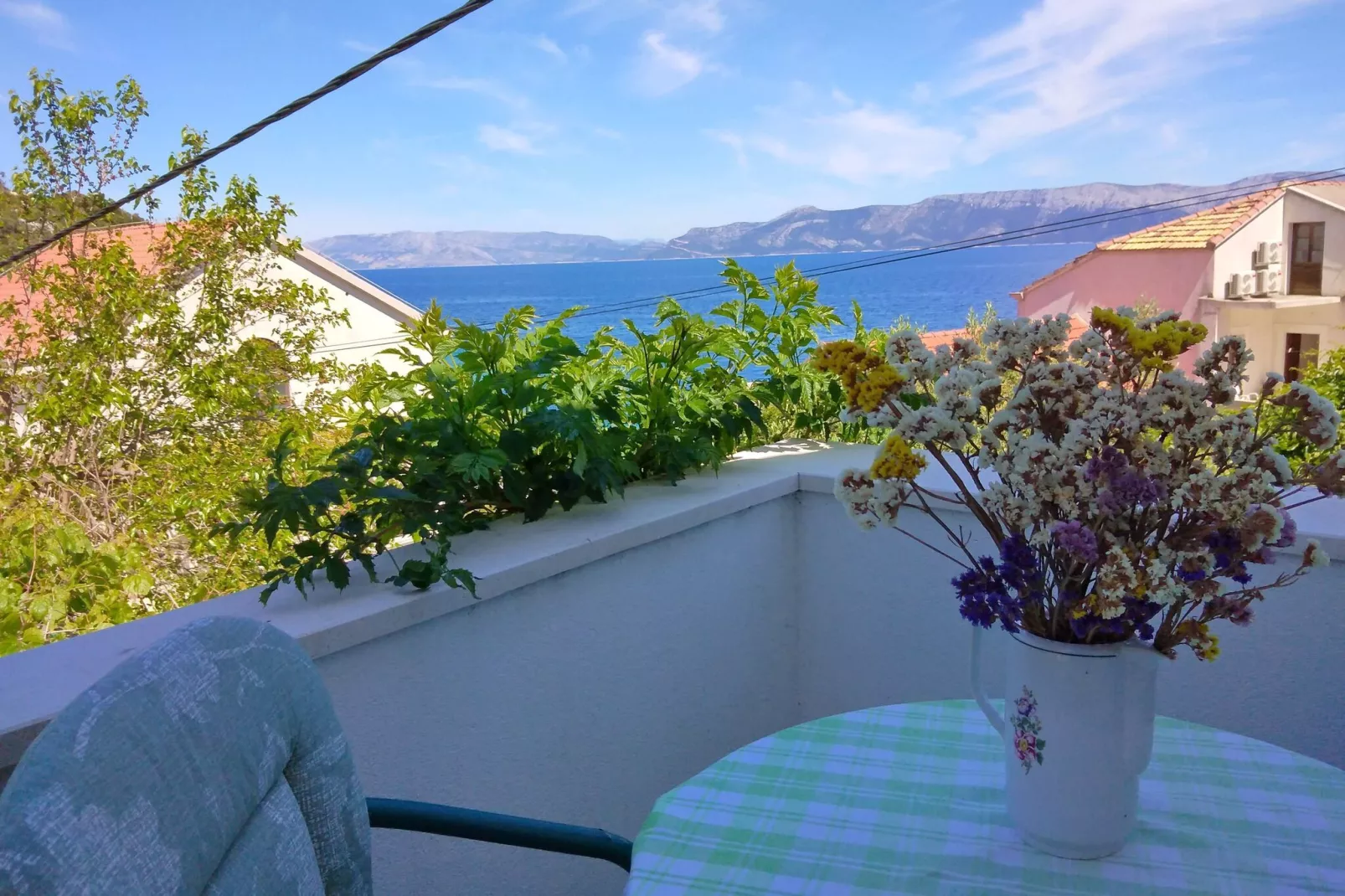 Guest House Hazdovac - Two Bedroom Apartment with Terrace and Sea View-Uitzicht