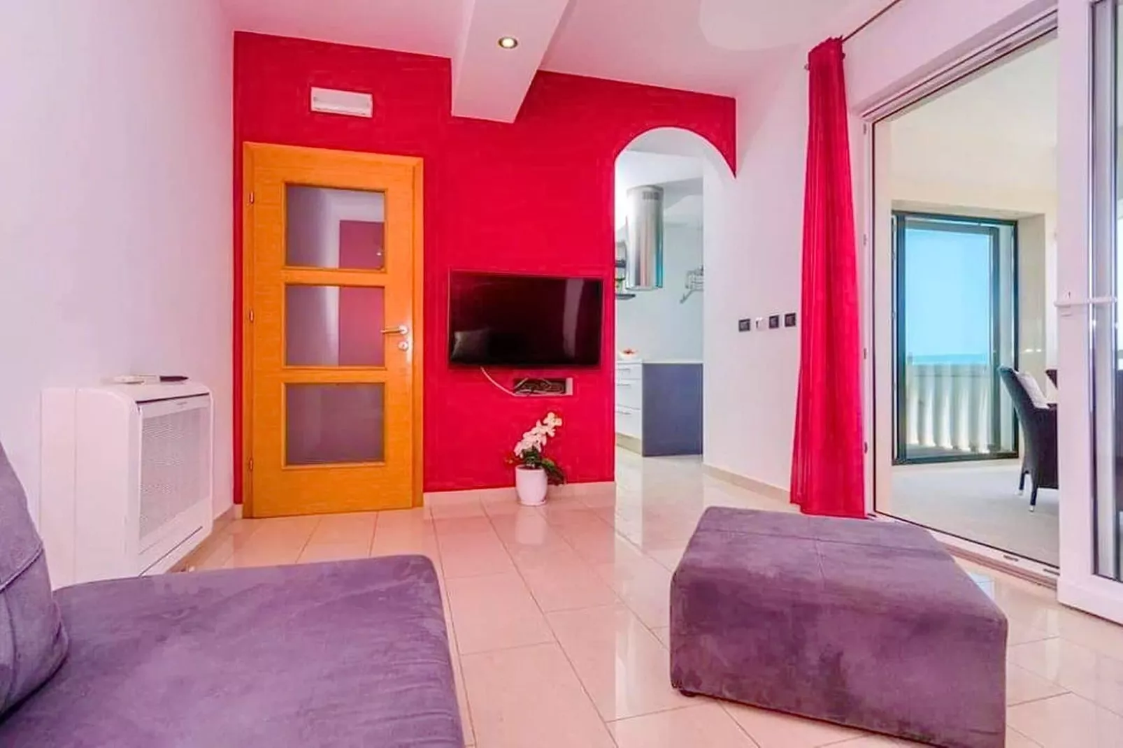 Apartments Villa Bella Vista - Two Bedroom Apartment with Balcony and  Sea  View