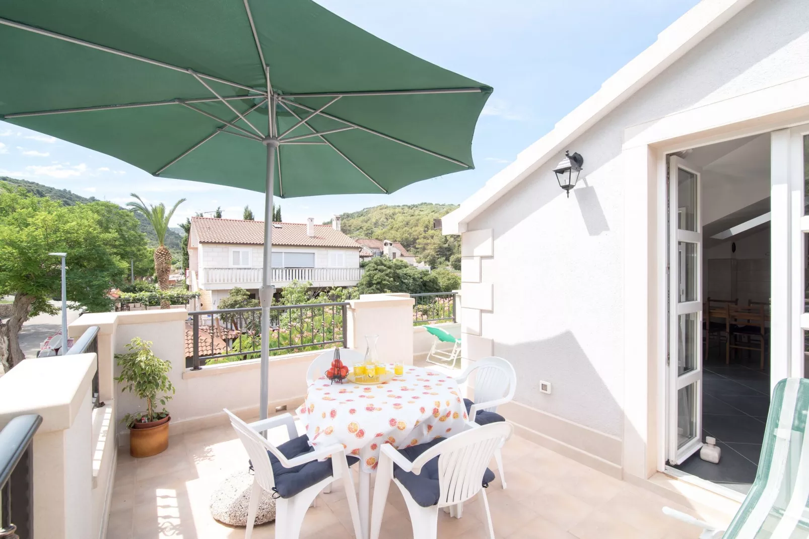 Apartments Mare- One Bedroom Apartment with Terrace A2 (ST)-Terras