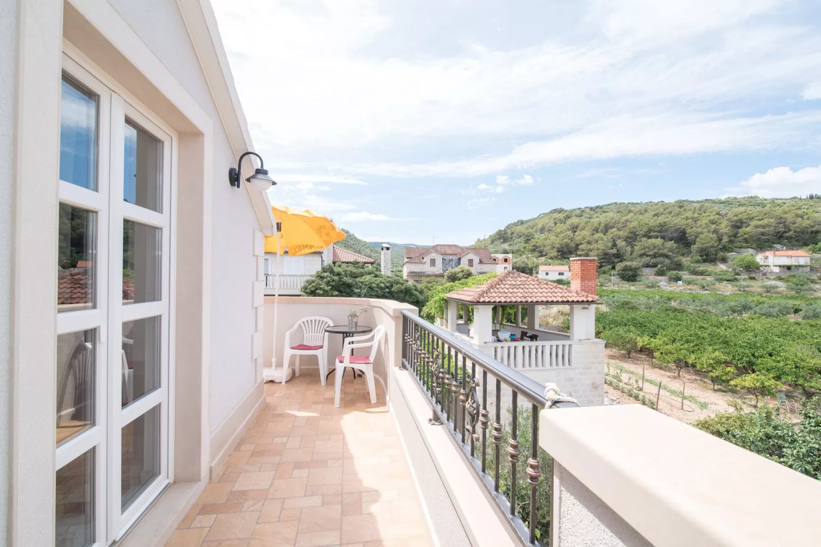 Apartments Mare- One Bedroom Apartment with Garden View A3 (ST)-Terras