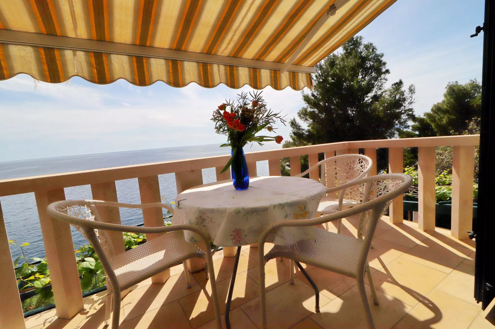 Apartments Plavac Mali- One Bedroom Apartment with Balcony and Sea View-Uitzicht