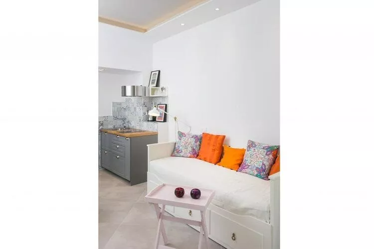 Ploce Apartments - Studio Apartment (Orchid)-Slaapkamer